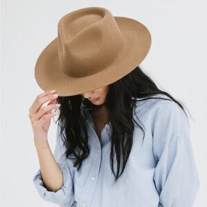 Gigi Pip Zephyr Felt Rancher Hat | Brown
